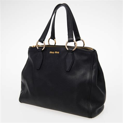 miu miu leather tote bag|miu handbags official website.